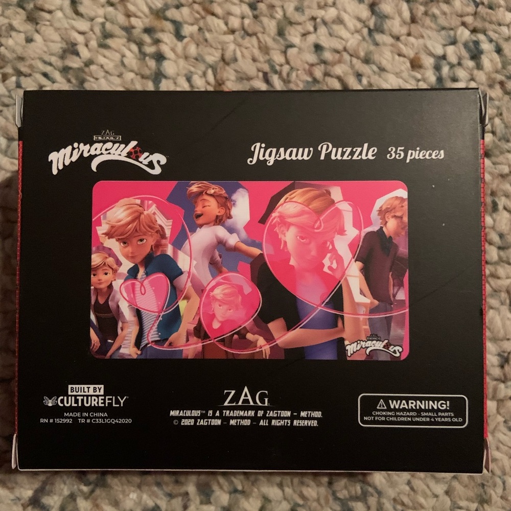Like New Miraculous Ladybug Culturefly Jigsaw Puzzle Winter 2020